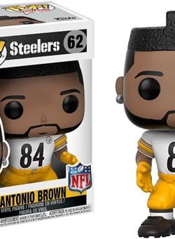Antonio Brown Funko Pop Steelers NFL Nº 62 Yellow NFL