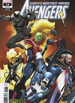 Avengers Nº14 Cover Variant Skrulls Carlos Pacheco (February 2019) 