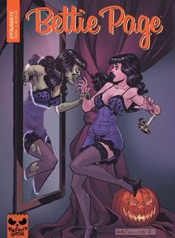 Bettie Page Halloween Special One Shot Cover Reilly Brown 