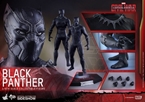 Black Panther - Capitan America. Civil War Hot Toys Figura
