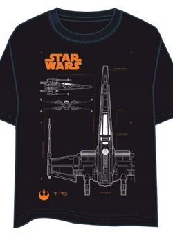 Camiseta X-Wing T70 Star Wars Disney Adulto