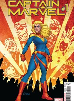 Captain Marvel # 1 Art By Carmen Carnero Cover Amanda Conner, Paul Mounts (January 2019) 