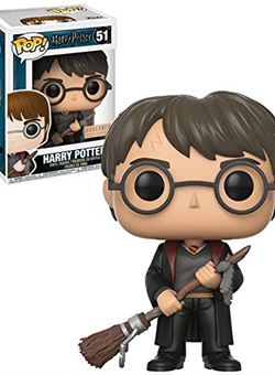 Harry with Firebolt and Feather Funko Pop 10 cm Nº 51