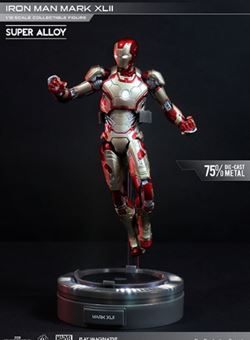Iron Man Mark XLII Super Alloy Iron Man 3 1/12 15 cm 