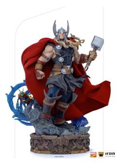 Marvel Comics Estatua 1/10 Deluxe Art Scale Thor Unleashed 28 cm Iron Studos