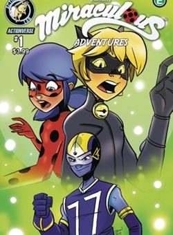 Miraculous Adventures (Ladybug and Cat Noir) Nº1 Cover A Brian Hess (July 2017)