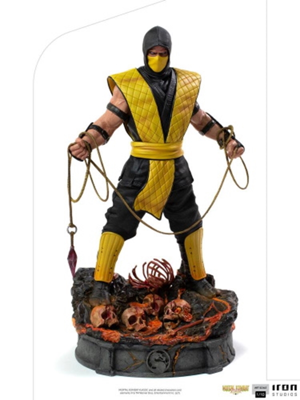 Mortal Kombat Estatua 1/10 Art Scale Scorpion 22 cm Iron Studios