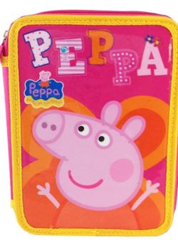 Plumier Peppa Pig doble 