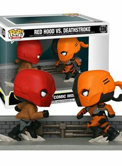 Red Hood Vs Deathstroke Funo Pop Comic Moment 10 cm Nº336 SDCC 2020 Exclusive
