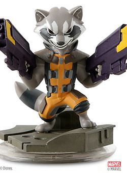 Rocket Raccoon Mapache Cohete Guardianes de la Galaxia Disney Infinity