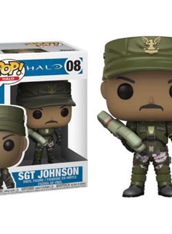 Sgt Johnson Funko Pop 10 cm Halo Nº08 