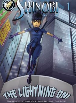 Shinobi Ninja Princess Lightning Oni Nº1 Cover Martheus Wade (September 2017)