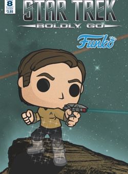 Star Trek Boldly Go #8 Funko Art Cover Tim Gilardi (May 2017) 