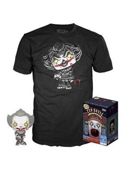 Stephen King's It Pennywise heo Exclusive Set Pop y Camiseta talla L