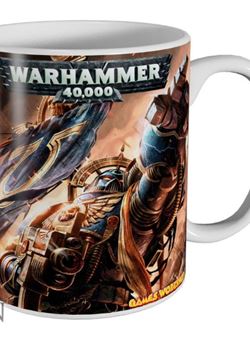 Taza Ultramarines Warhammer 40,000 ceramica