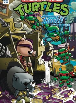 Teenage Mutant Ninja Turtles Funko Universe Cover Nico Pena (May 2017) 
