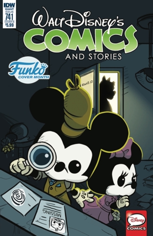 Walt Disney Comics & Stories #741Funko Art Cover B Ryan Frost (January 2018) 