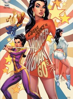 Wonder Woman #750 1960s Variant Cover J. Scott Campbell (January 2020)