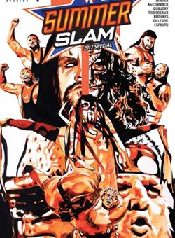 WWE Summer Slam Nº 1 Main Cover Rob Schamberger (August 2017) 